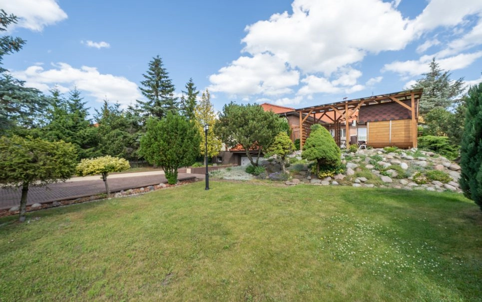 dom parterowy z jacuzzi i sauną